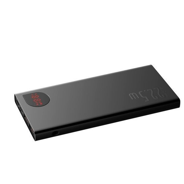 Baseus Adaman на 22.5 Ват 10000 mAh з LED-дисплеєм та індикатором заряда