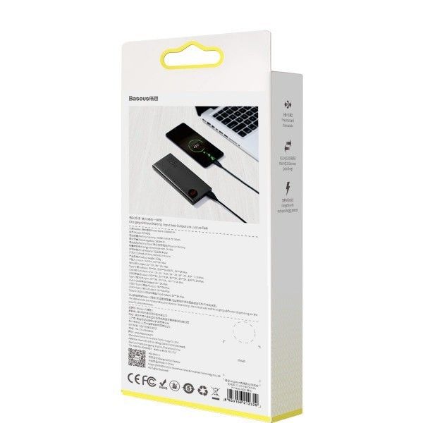 Baseus Adaman на 22.5 Ват 10000 mAh з LED-дисплеєм та індикатором заряда