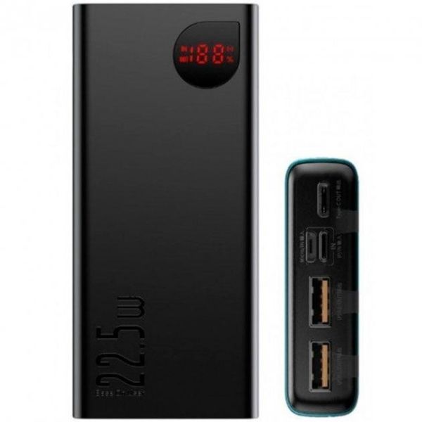 Baseus  Adaman Metal Digital Display 10000 mAh PPIMDA-B0A Black