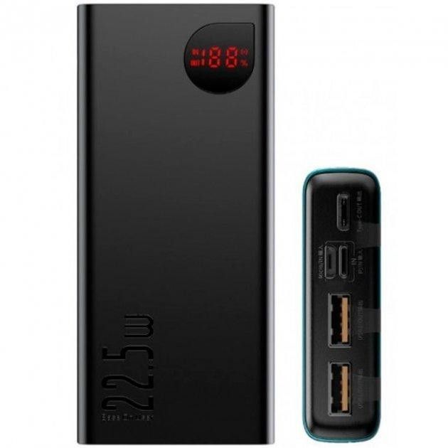 Baseus  Adaman Metal Digital Display 10000 mAh PPIMDA-B0A Black