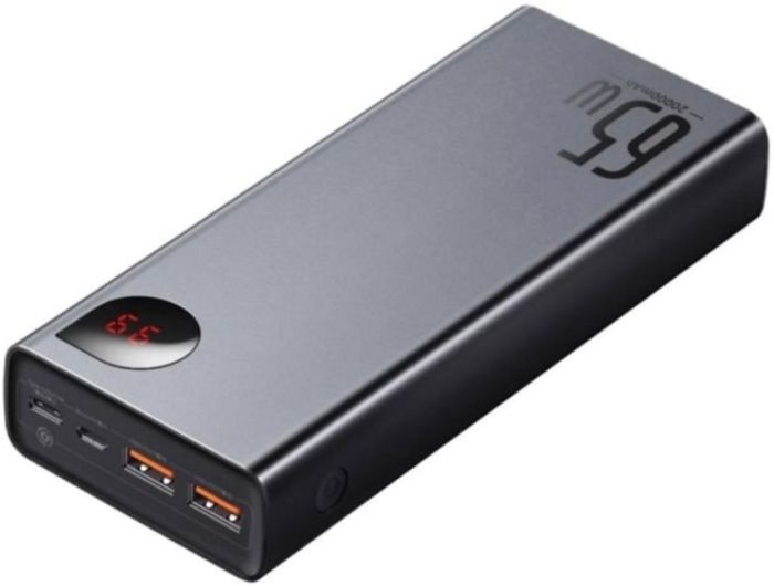 Baseus Adaman Metal Digital Display 20000 mAh 65W, Black (PPIMDA-D01)