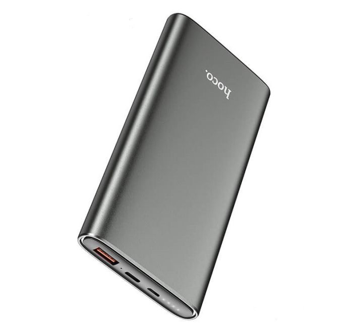 Hoco J83 10000 mAh USB та Type-C 3А сіре