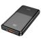Hoco 10000 mAh зі швидким заряджаннямShell Small (22,5W, 5A, QC/PD). Black