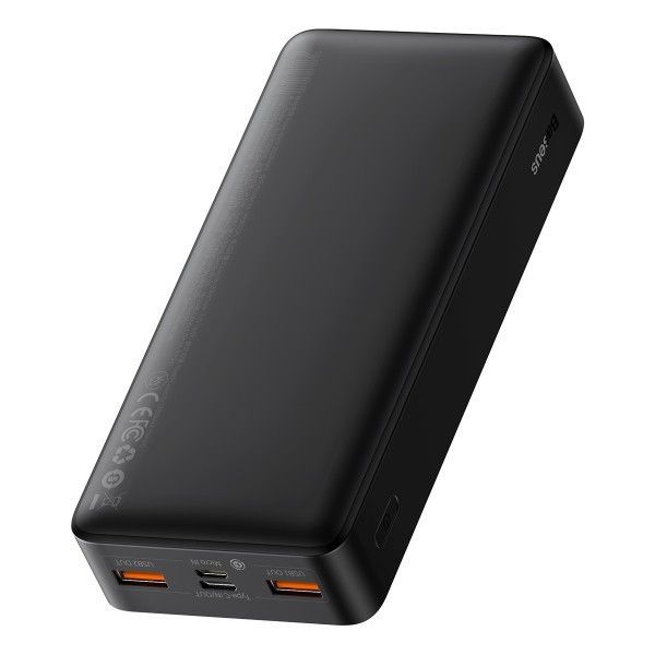 Baseus Bipow Digital Display 20000 mAh 20W 3A с быстрой зарядкой Baseus Bipow Digital Display Black
