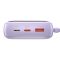 Baseus 20000 mAh 20W с быстрой зарядкойQ Pow Quick Charge Портативный + кабель Lightning для iPhone/iPad/Samsung//Huawei purple