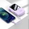 Baseus 20000 mAh 20W с быстрой зарядкойQ Pow Quick Charge Портативный + кабель Lightning для iPhone/iPad/Samsung//Huawei purple