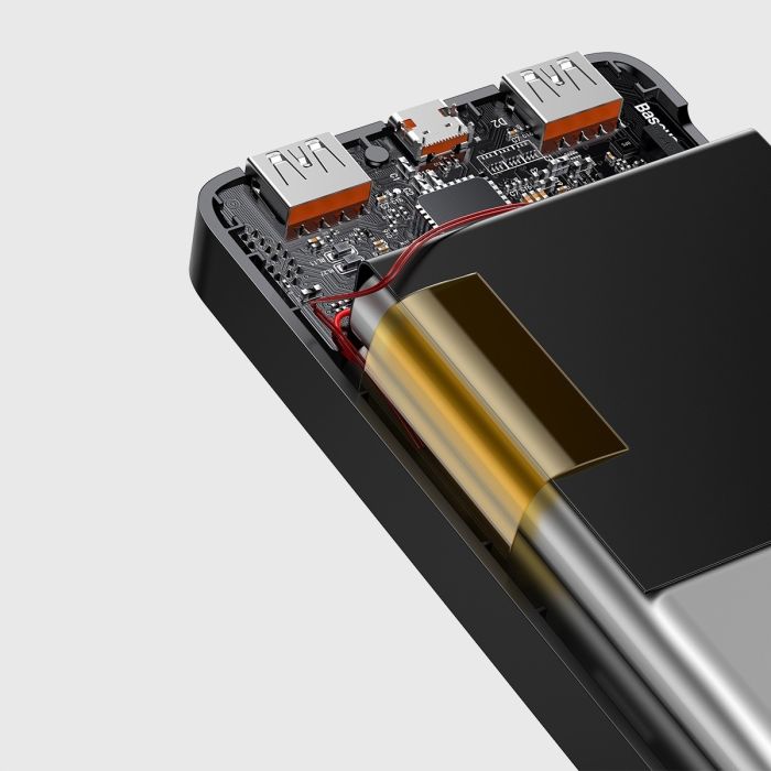Baseus 10000 mAh 3xUSB USB-C QC PD 20Вт швидка зарядка