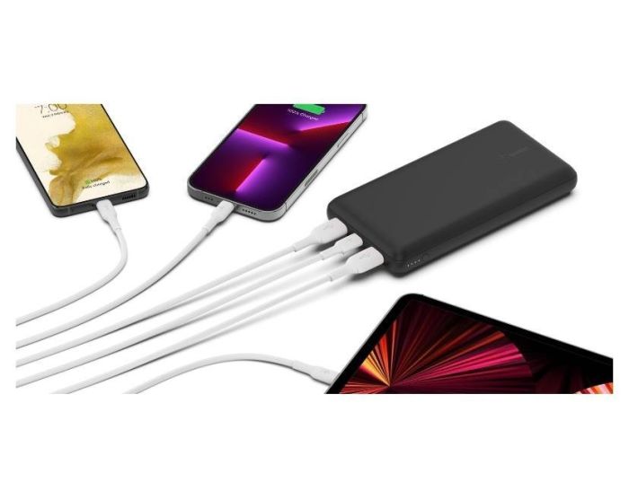 Powerbank Belkin BPB012BTBK 20000 mAh 15W Dual USB, USB-C Black