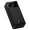 Baseus Bipow Digital Display 30000 mAh 20W 3A 2-USB/1-Type-C Чорний