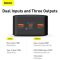 Baseus Bipow Digital Display 30000 mAh 20W 3A 2-USB/1-Type-C Чорний