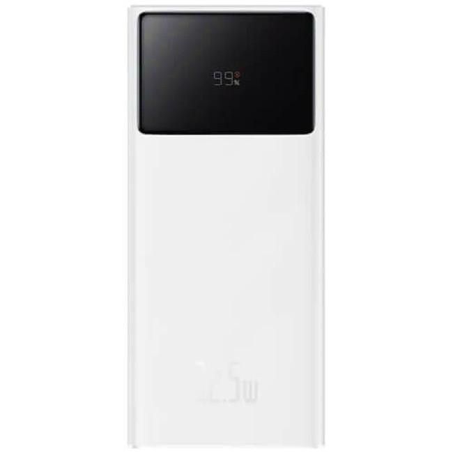 Baseus Star-Lord Digital Display 30000 mAh 22.5W білий (11745)