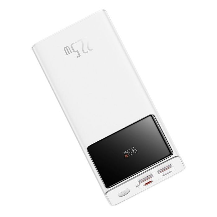 Baseus Star-Lord Digital Display 30000 mAh 22.5W білий (11745)