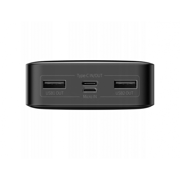 Baseus  Bipow 20000 mAh 15W Quick Charge Черный