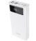 Hoco General J65 30000 mAh, 4USB, Lightning, Type-C, 2A, біле