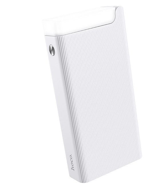 Hoco J62 30000 mAh, 3USB, Type-C, 2A, біле
