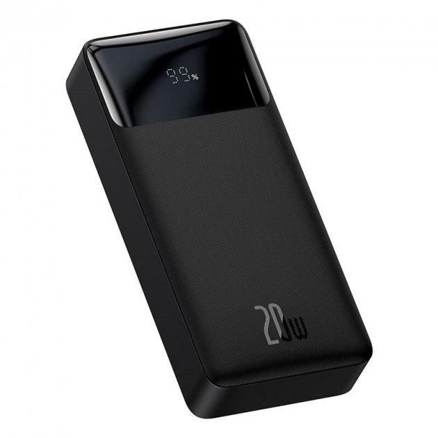 Baseus Bipow 20000 mAh 20W Digital Display 2USB/1Type-C 3 A чорний Power bank, портативна