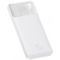 Baseus Bipow 10000 mAh 15W Digital Display 2USB/1Type-C 3 A білий Power bank, портативна батарея