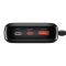 Baseus 20000 mAh 20W с быстрой зарядкойQ Pow Quick Charge Портативный + кабель Lightning для iPhone/iPad/Samsung//Huawei Черный