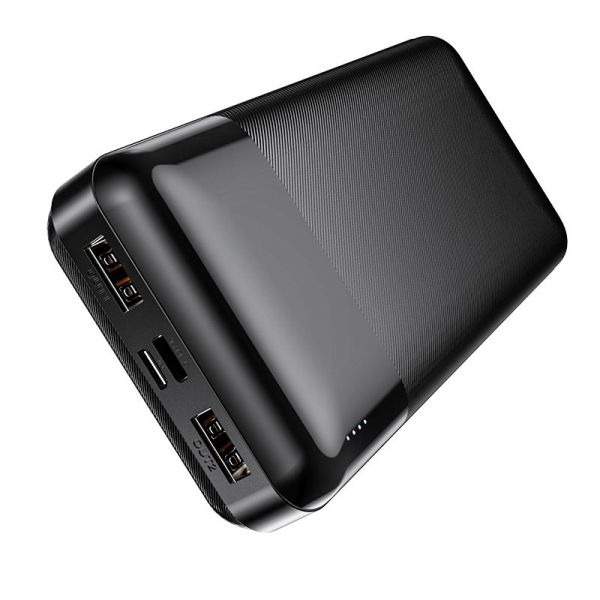 Додаткова батарея Hoco J72A Easy travel LED (20000mAh) Black