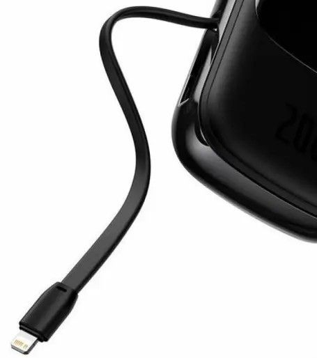 Baseus Qpow Digital Display Quick Charging 20W 20000 mAh з підтримкою швидкого заряджання QC3.0 PD Black