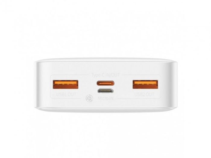Baseus  Bipow Digital display 20 W 20000 mAh white