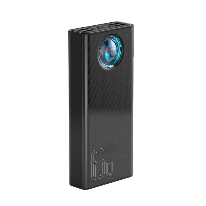 Baseus Amblight Digital Display Quick Charge 30000 mAh 65W Black (PPLG-A01)