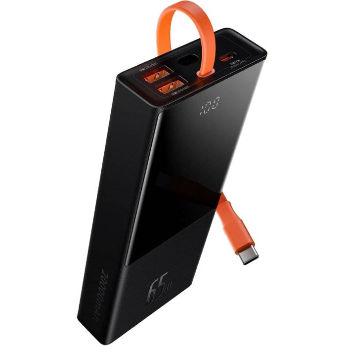 Baseus Elf Digital Display 20000 mAh 65W Black (PPJL000001) [74083]