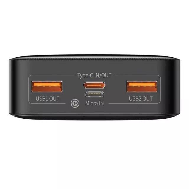 Акумулятор універсальний Baseus 20000mAh Digital Display 20W Black