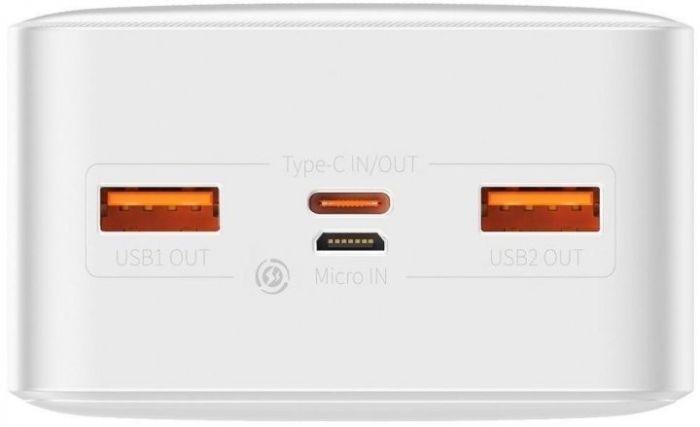 Baseus 30000 mAh Digital Display 20W White