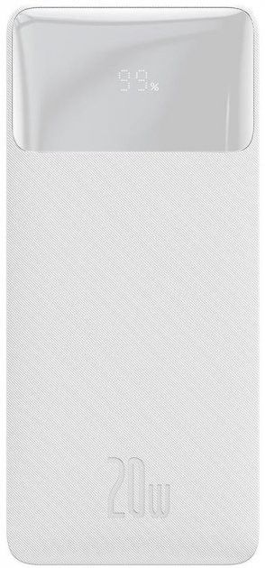 Baseus 30000 mAh Digital Display 20W White