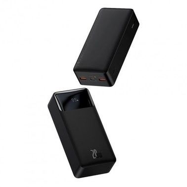 Повербанк Baseus Bipow Digital display 20W 30000mAh Black