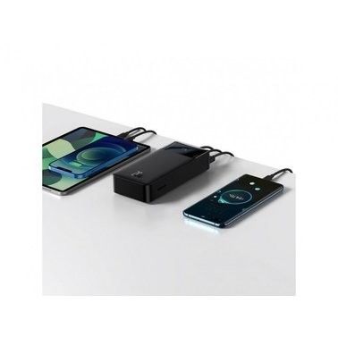 Повербанк Baseus Bipow Digital display 20W 30000mAh Black