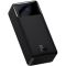 Baseus Bipow Digital Display 30000 mAh 15W 3A 2USB + Type-C Чорний