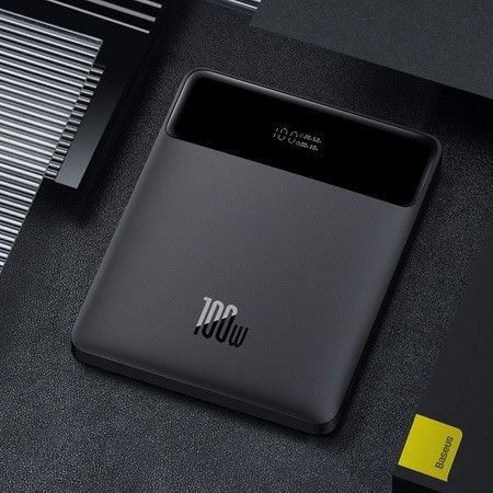 Baseus Blade Power 20000 mAh 100 W Quick Charge 3.0 5A Чорний Black