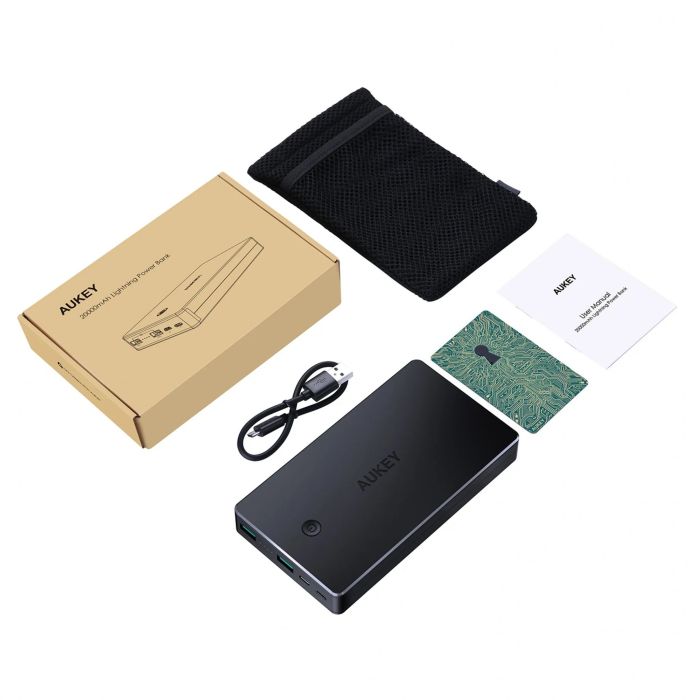 Aukey PB-N36 20000 mAh Чорний (19950421)