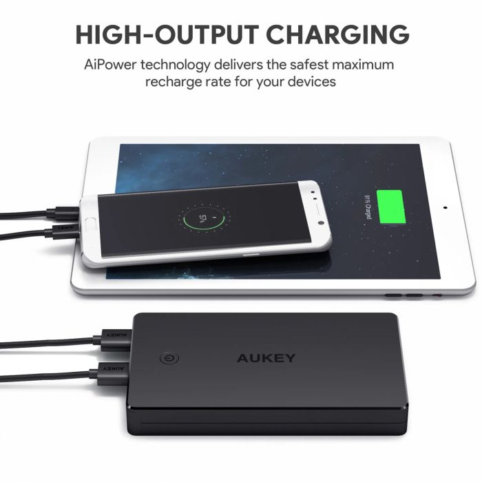 Aukey PB-N36 20000 mAh Чорний (19950421)