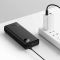 Baseus Adaman 2 + кабель USB to Type-C, 0.3 метра (3A, 20000 mAh, 30Вт, Type-C x 2 USB-A, QC 3.0, швидка зарядка) - Чорний