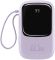 Baseus  Qpow Digital Display 20000 mAh 22.5W With Type-C Cable PPQD-I05 Purple