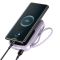 Baseus  Qpow Digital Display 20000 mAh 22.5W With Type-C Cable PPQD-I05 Purple