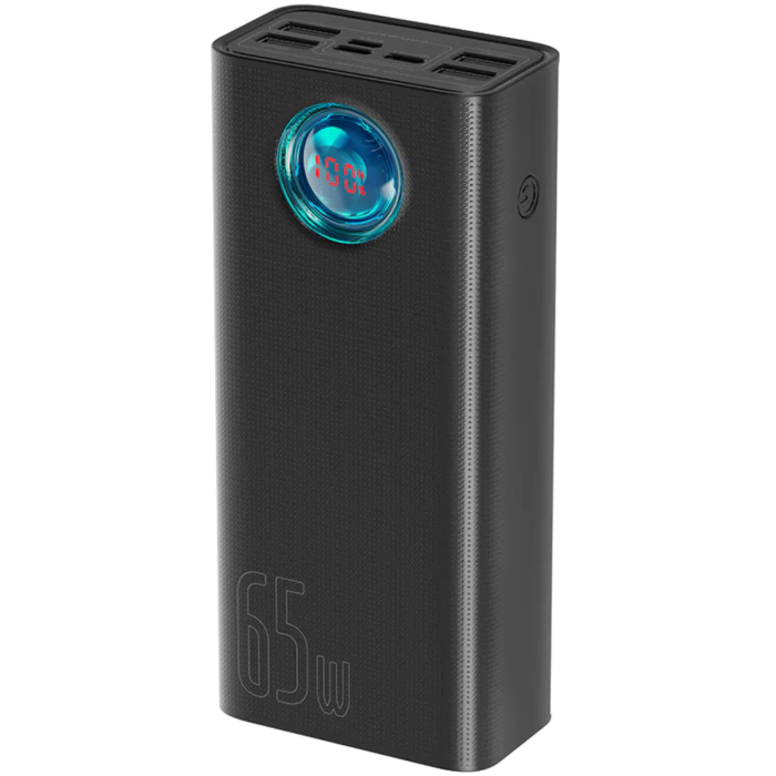 Baseus Amblight Digital Display Quick Charge 65W 30000 mAh Black (PPLG-A01)
