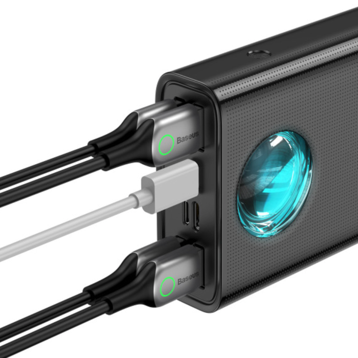 Baseus Amblight Digital Display Quick Charge 65W 30000 mAh Black (PPLG-A01)
