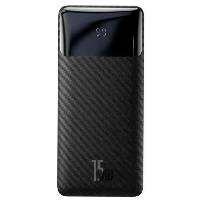 Baseus Bipow Digital 30000 mAh 15 Вт Чорний (PPDML-K01)