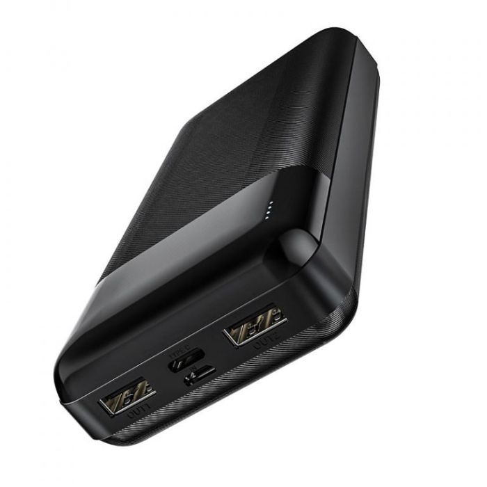 Hoco J72A 20000 mAh Easy Travel Чорний (J72A)