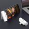 Hoco 4000 mAh з виходом Micro-USB та підставкоюStraight with Micro USB holder. White