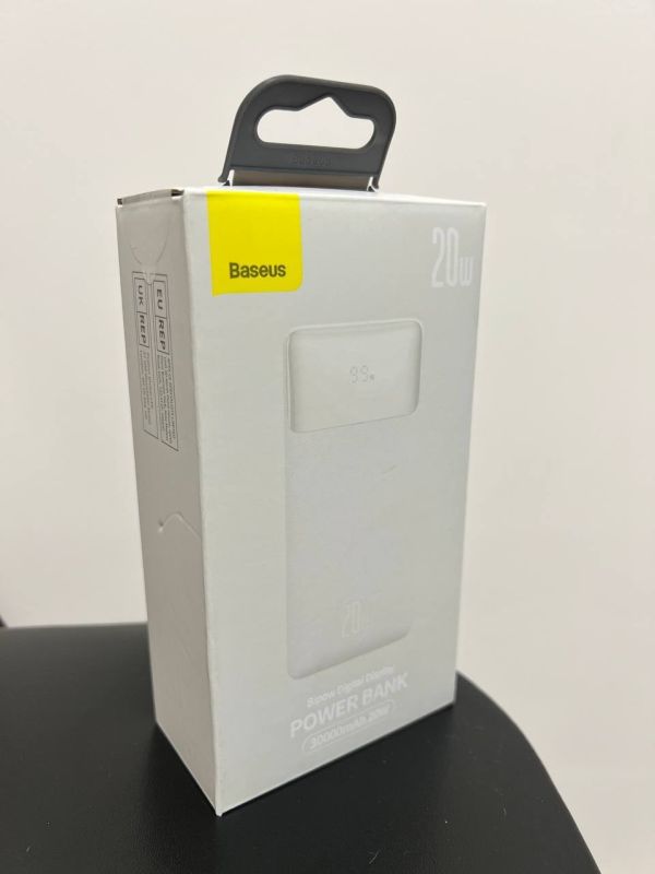 Повербанк Powerbank Baseus 20W 30000mAh Білий