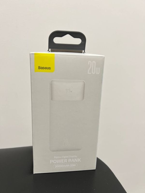 Baseus  20W 30000 mAh Білий