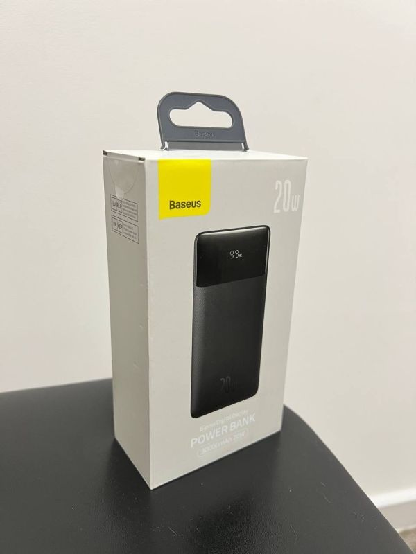 Baseus  20W 30000 mAh Чорний