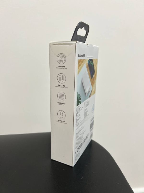 Baseus  15W 20000 mAh Білий