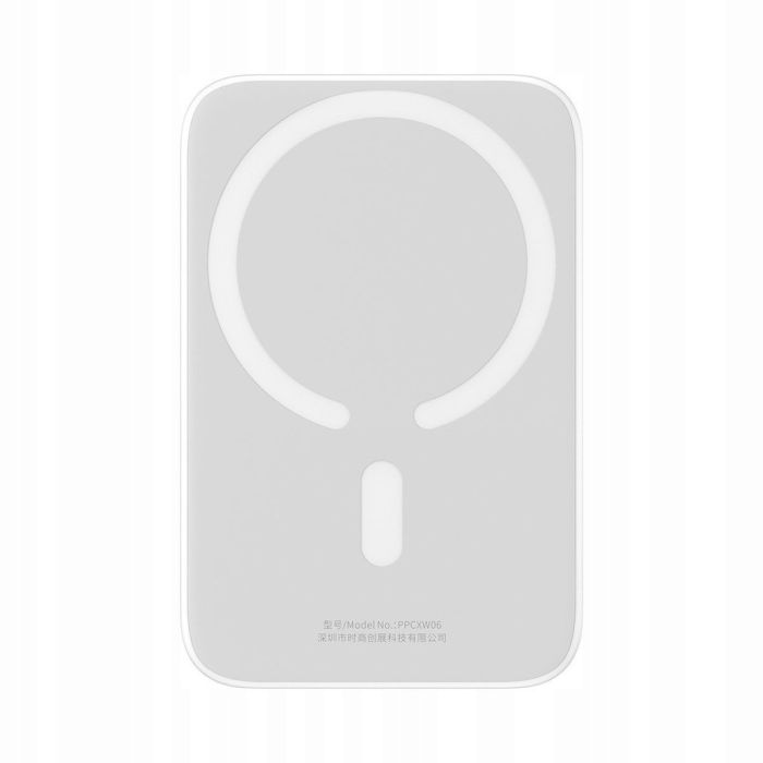 Baseus Magnetic 20W 6000 mAh для iPhone Білий