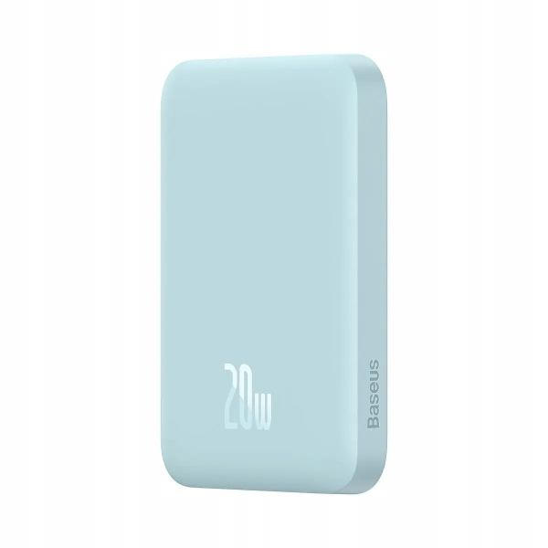 Baseus Magnetic 20W 6000 mAh для iPhone Блакитний